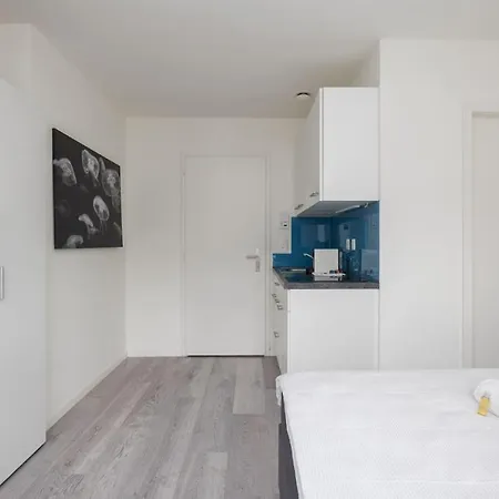 Urban Oasis With Queen Bed And View Be-34 Zürich